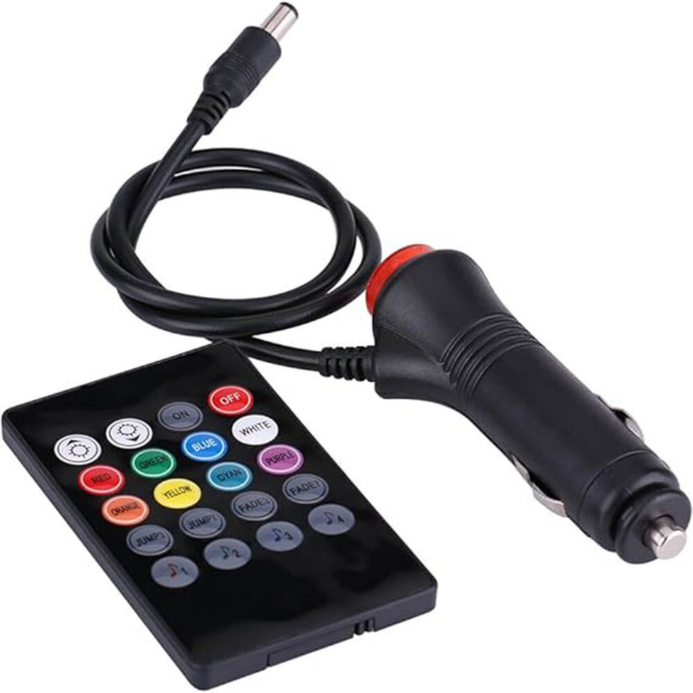 Luces Tiras Led Internas Auto Con Control Multicolor Rb K14 image number 3.0