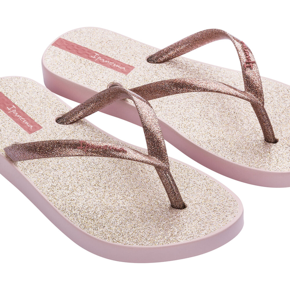 Sandalia Glitter Kids Rosa Claro Ipanema image number 1.0