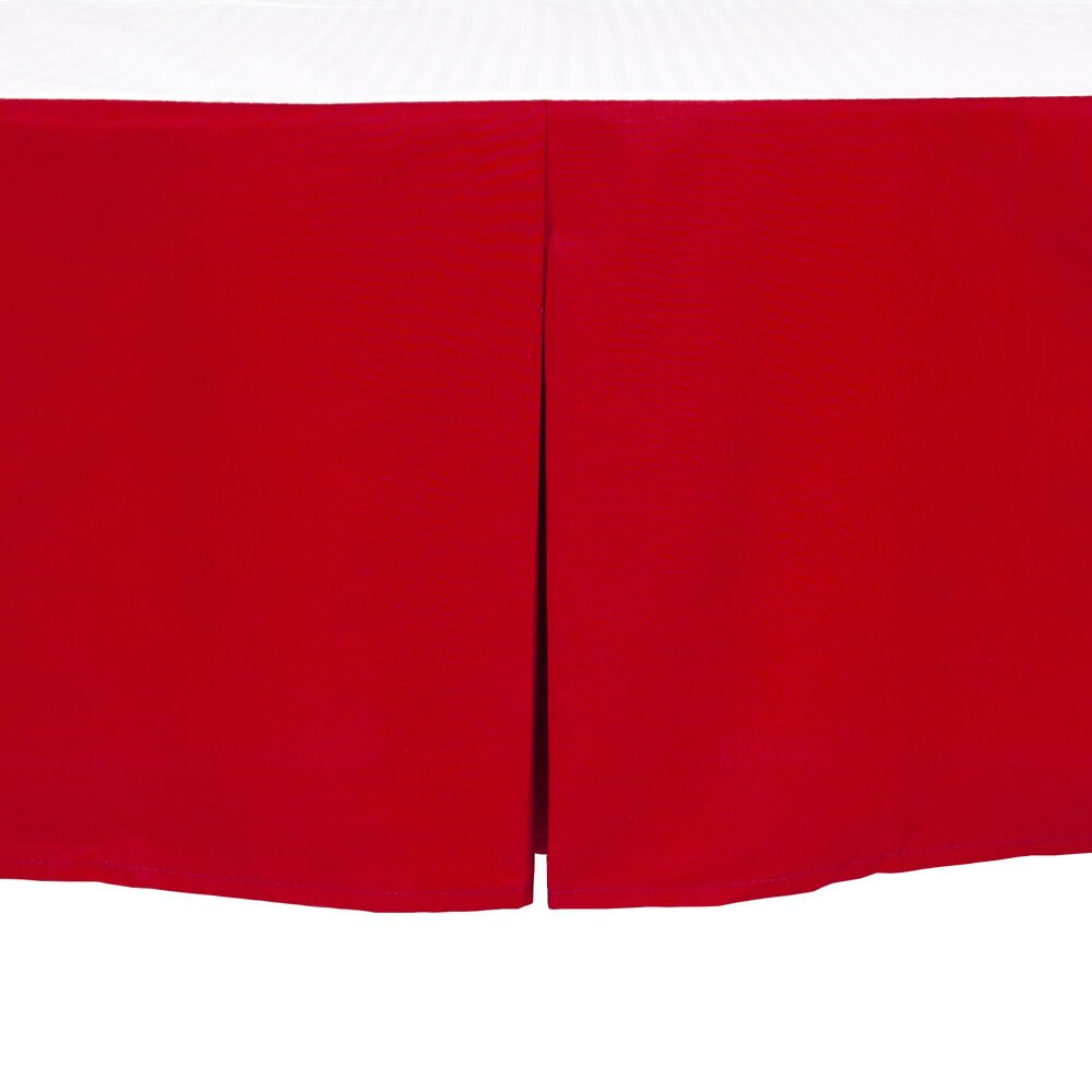 Faldon Unicolor 1 Plaza Color Rojo 144 Hilos Arthome image number 1.0