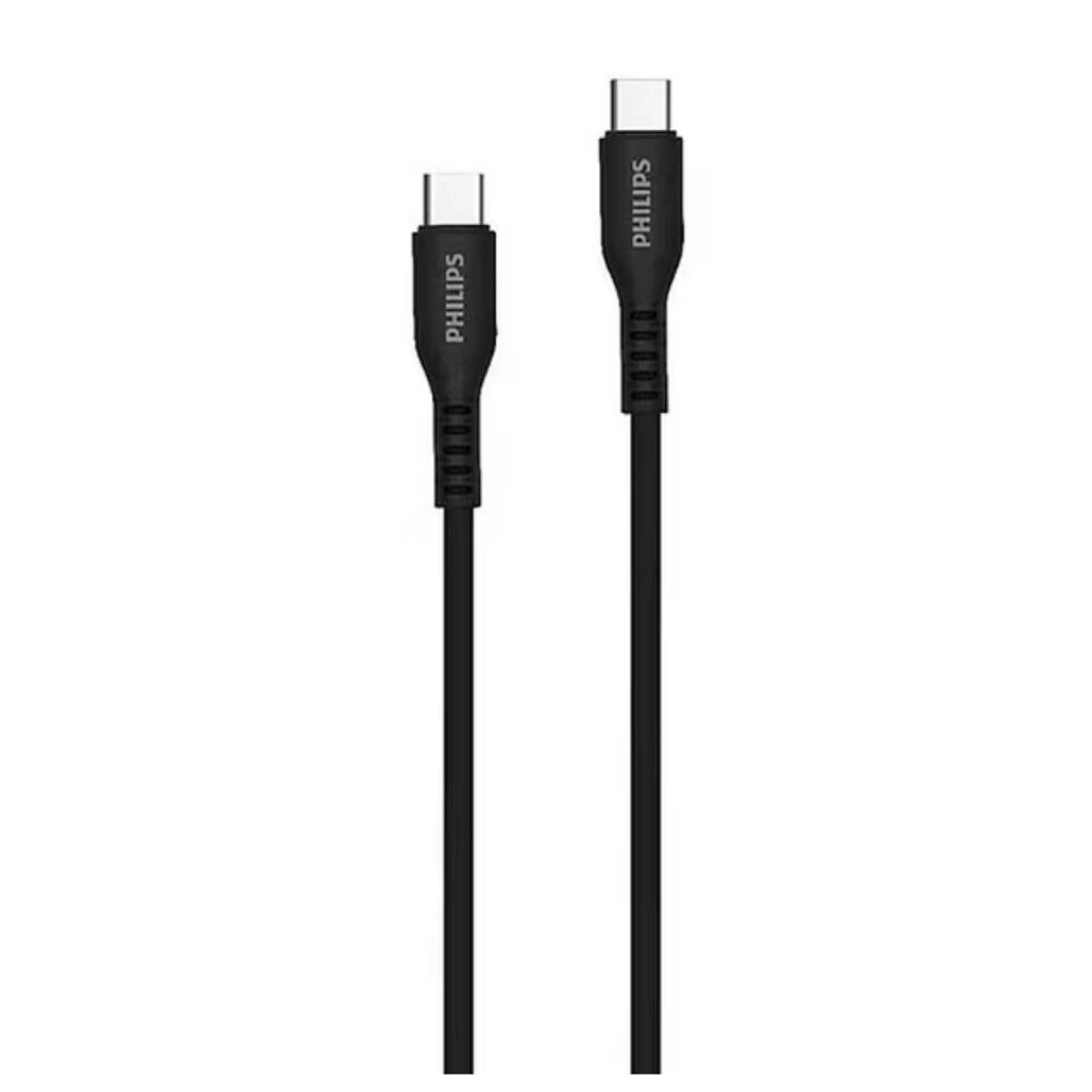 Cable Usb C A Usb C 1mt 60w Negro Dlp8601b/71 image number 0.0