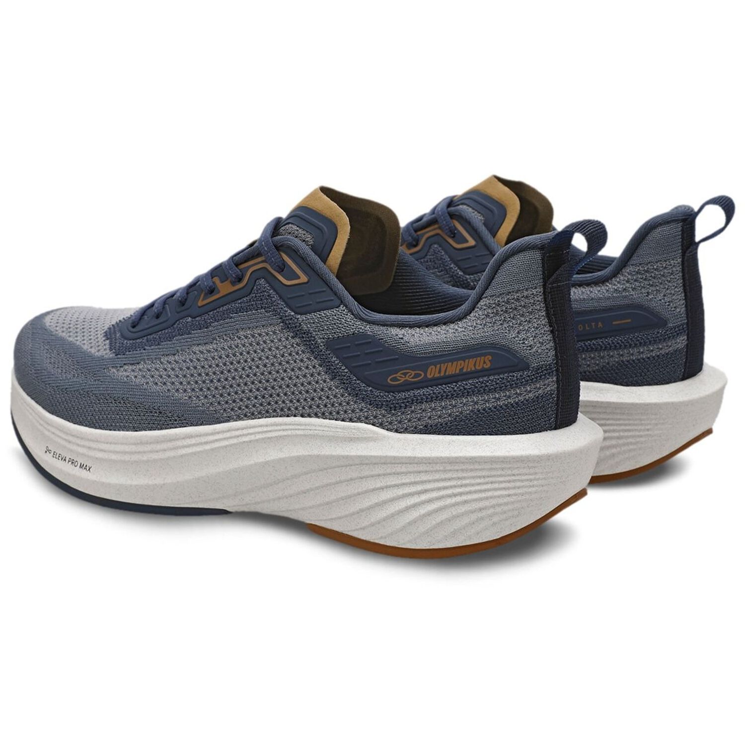 Zapatilla Hombre Volta Gris Azulado image number 3.0