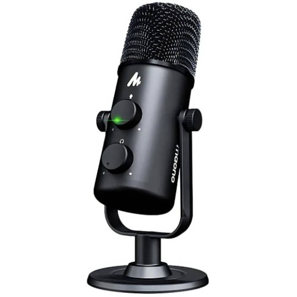 Micr&oacute;fono Condenser Usb Base Mesa Cuo Color Negro image number 0.0