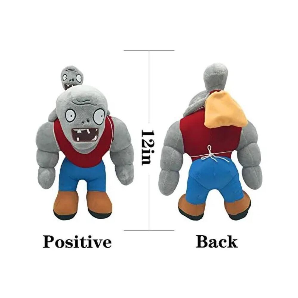 Juguete Peluche Zombistein 35cm Plantas Vs Zombies Infantil image number 2.0