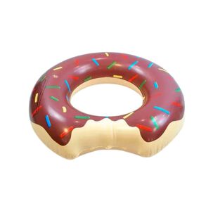 Flotador Dona Donuts Chocolate 80 Cm Inflable Salvavidas