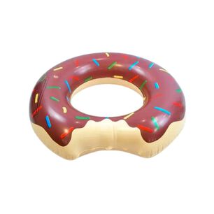 Flotador Dona Donuts Chocolate 80 Cm Inflable Salvavidas