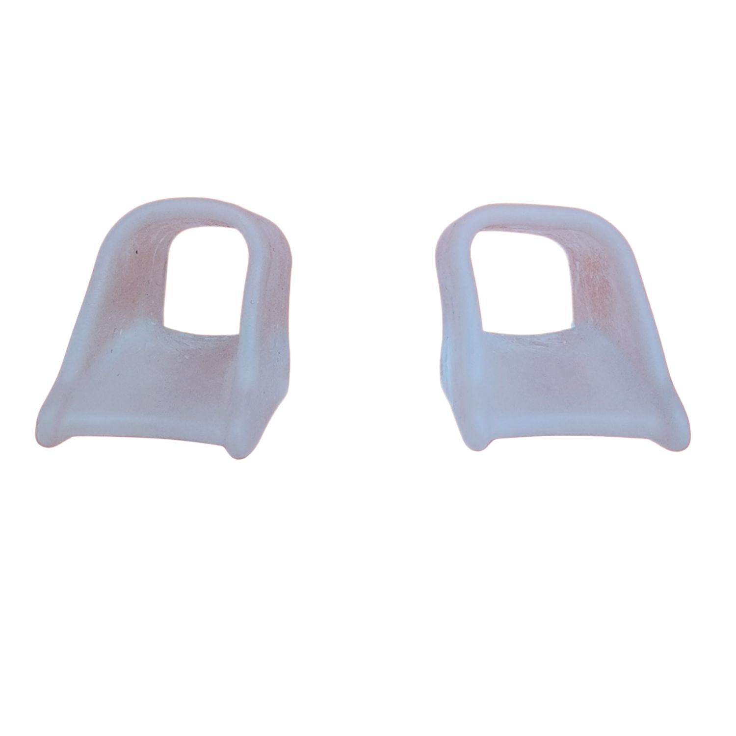 Par Corrector Dedos Pie Flexible Silicona Alineador Postura image number 4.0