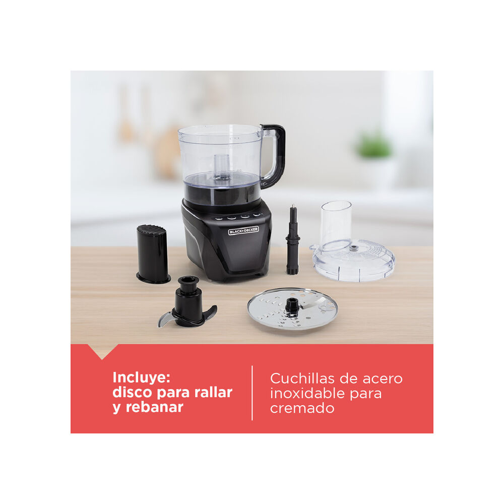 Procesador De Alimentos Black+decker Silencioso Fp4342 image number 4.0