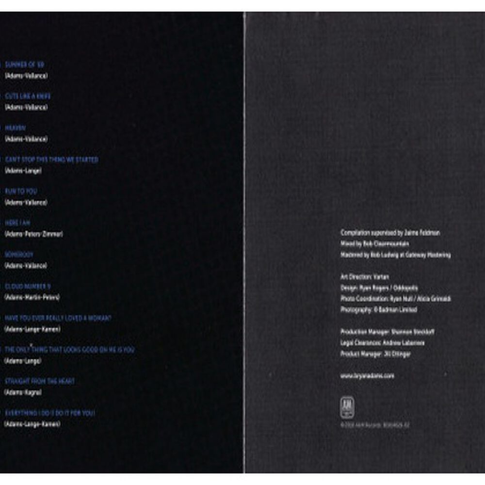 Bryan Adams - Icon: The Best Of Bryan Adams | Cd image number 1.0