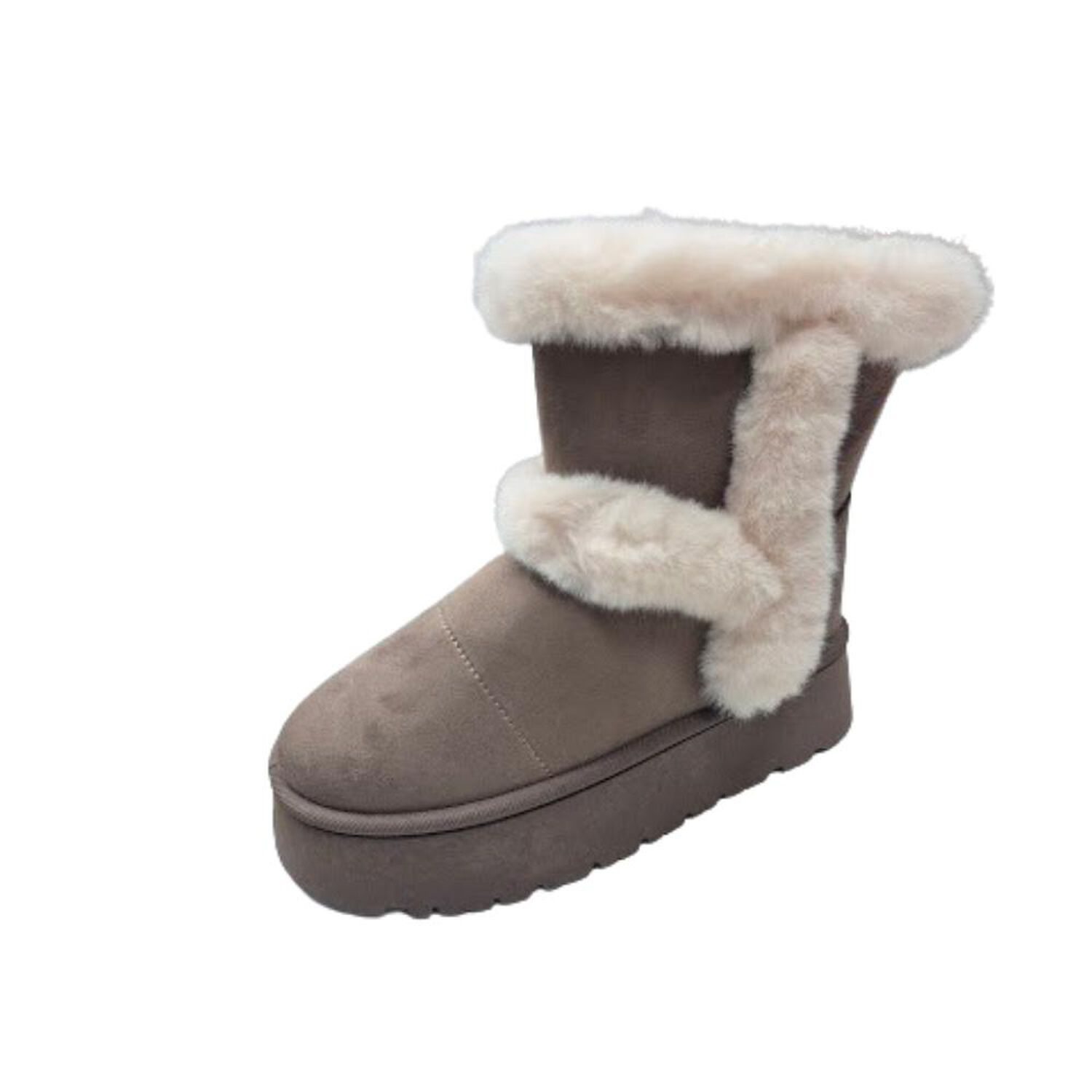 Bota De Invierno Chiporro Mujer Beige image number 0.0