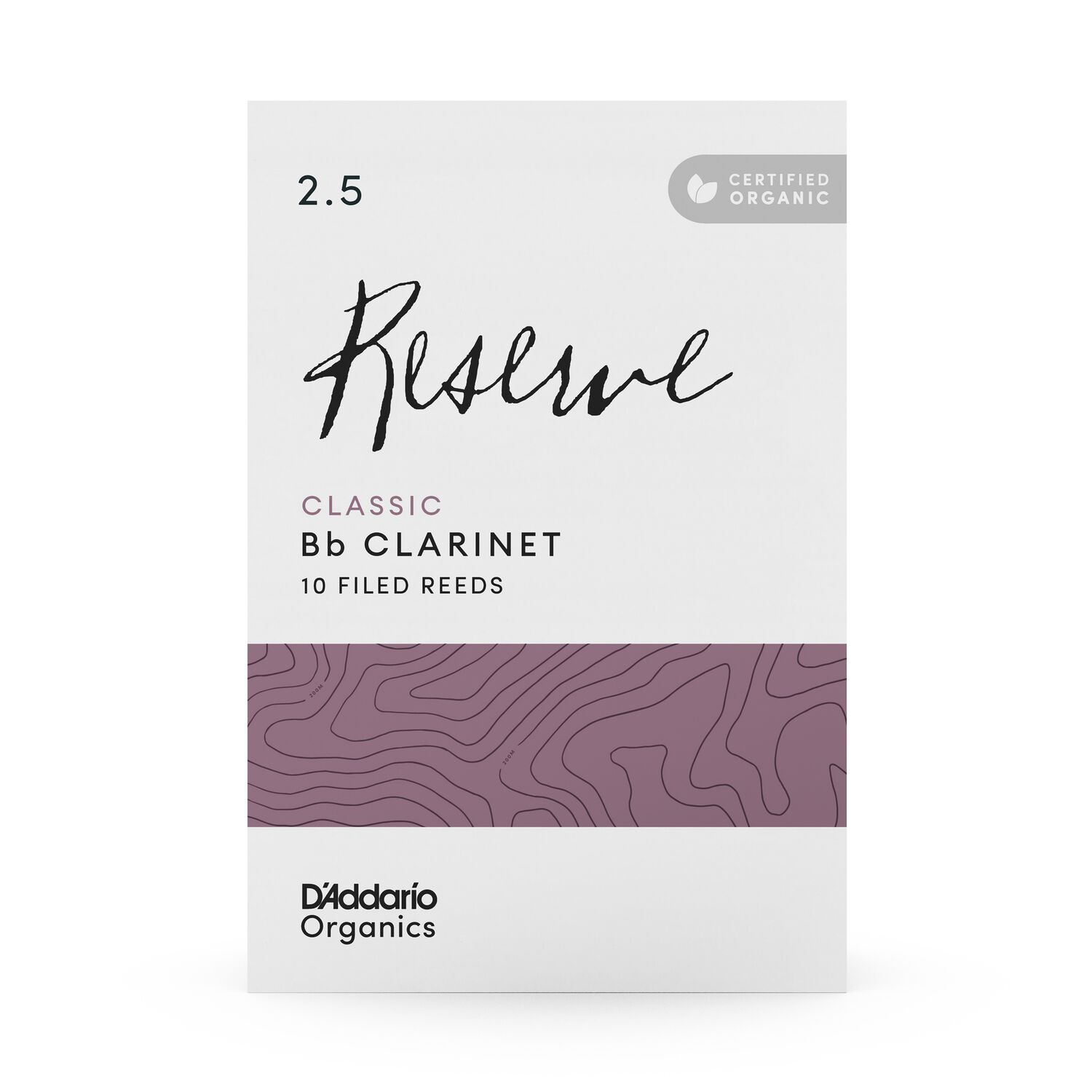 Ca&ntilde;as Clarinete Bb 2.5 Organic Reserve Pack 10 Odct1025 Daddario image number 2.0