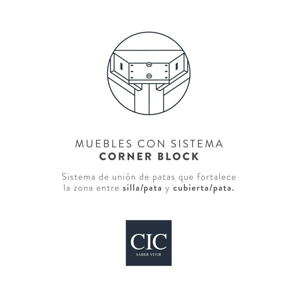 Juego De Comedor Cic Calabria / 6 Sillas image number 5.0