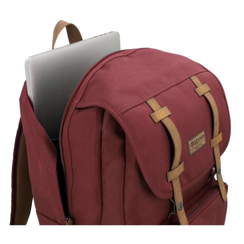 Mochila Notebook Xtrem Straps 2.0 6xt Rojo 16" image number 8.0