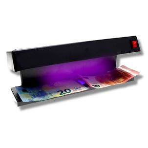 Detector De Billetes Falsos Con Doble Luz Ultra Violeta 6w