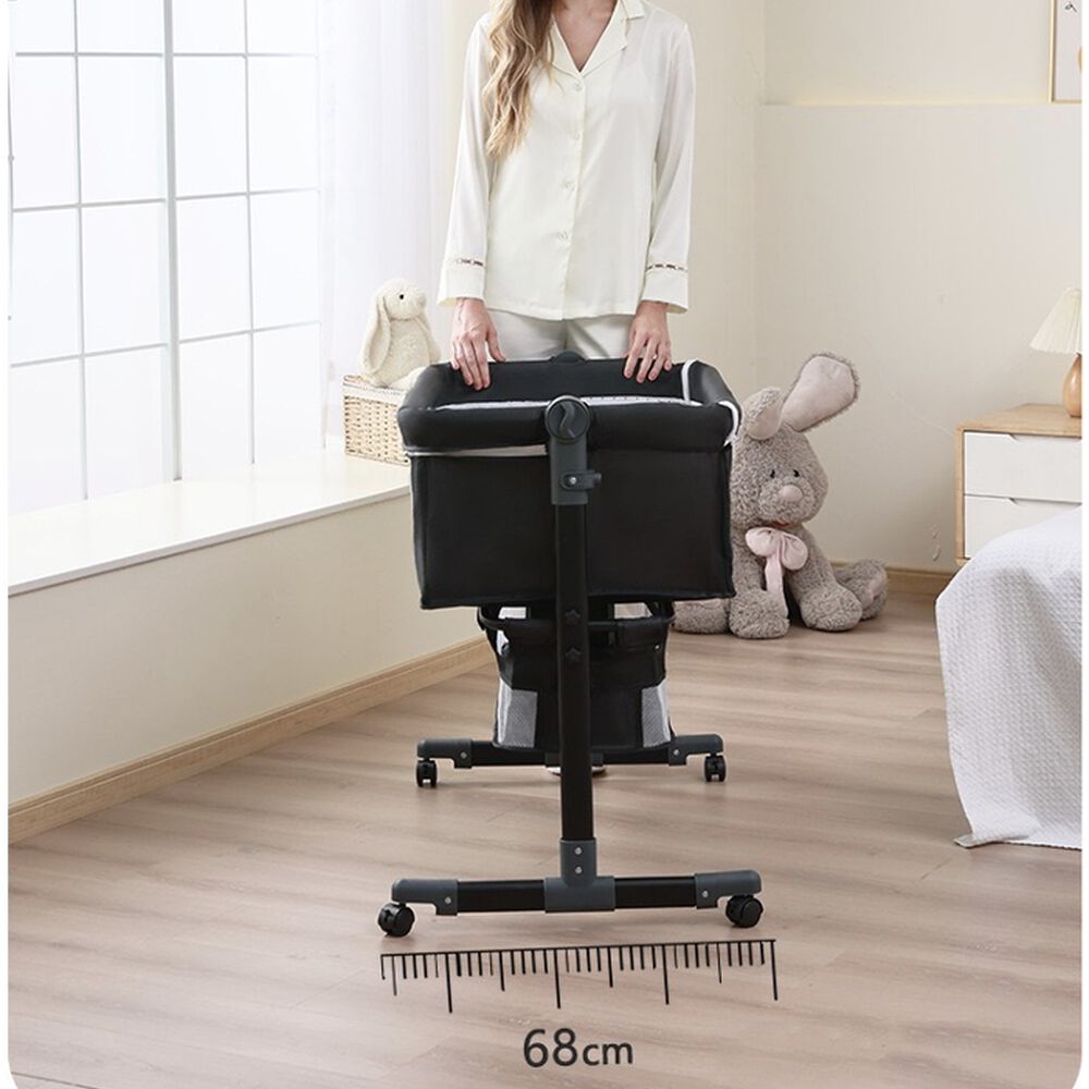 Cuna Colecho One Con Mosquitero Colchón Cafe Lubabycas image number 3.0