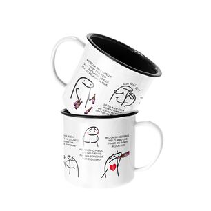 Taza Enlozada Lechera Christian Nodal Botella Tras Botella