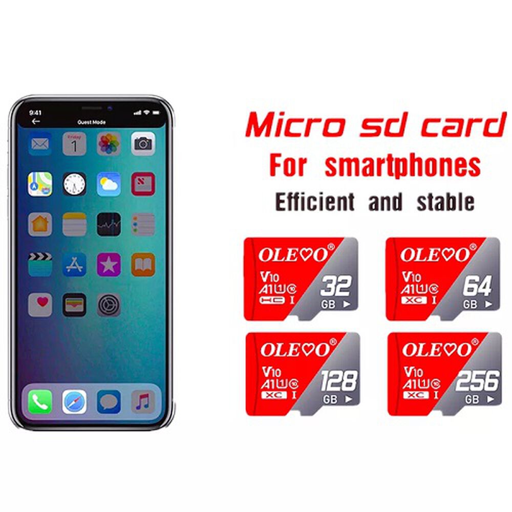 Tarjeta Memoria Micro Sd Olevo 32 Gb Original A1, Clase 10, 30 Mb/s image number 2.0