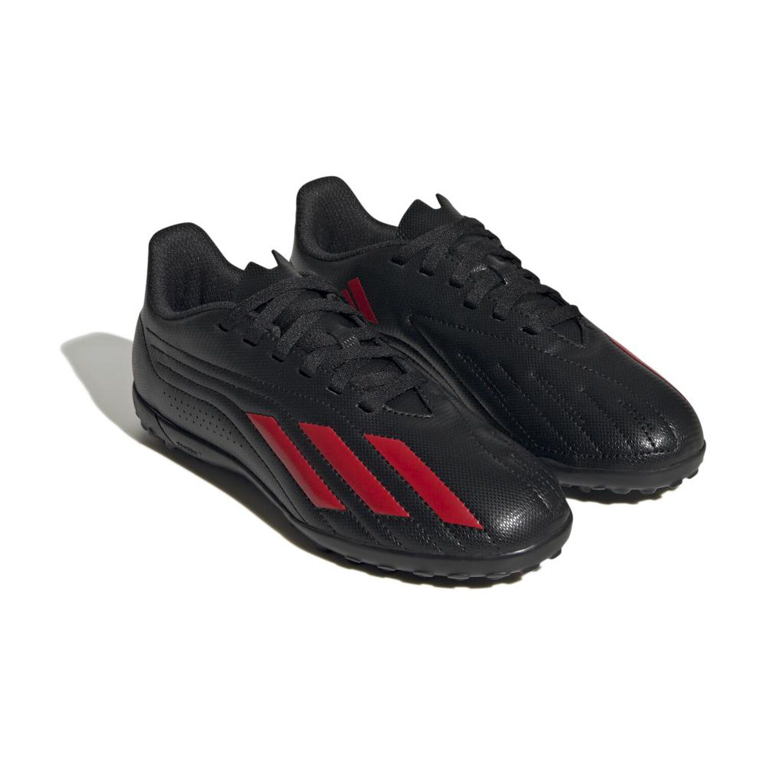 Zapatilla F&uacute;tbol Ni&ntilde;o Adidas Deportivo Ii Tf J Negro image number 1.0