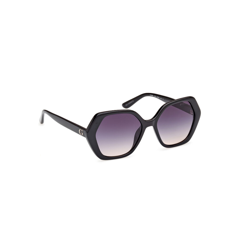 Lentes De Sol Negro Brillante Degradé Guess image number 7.0