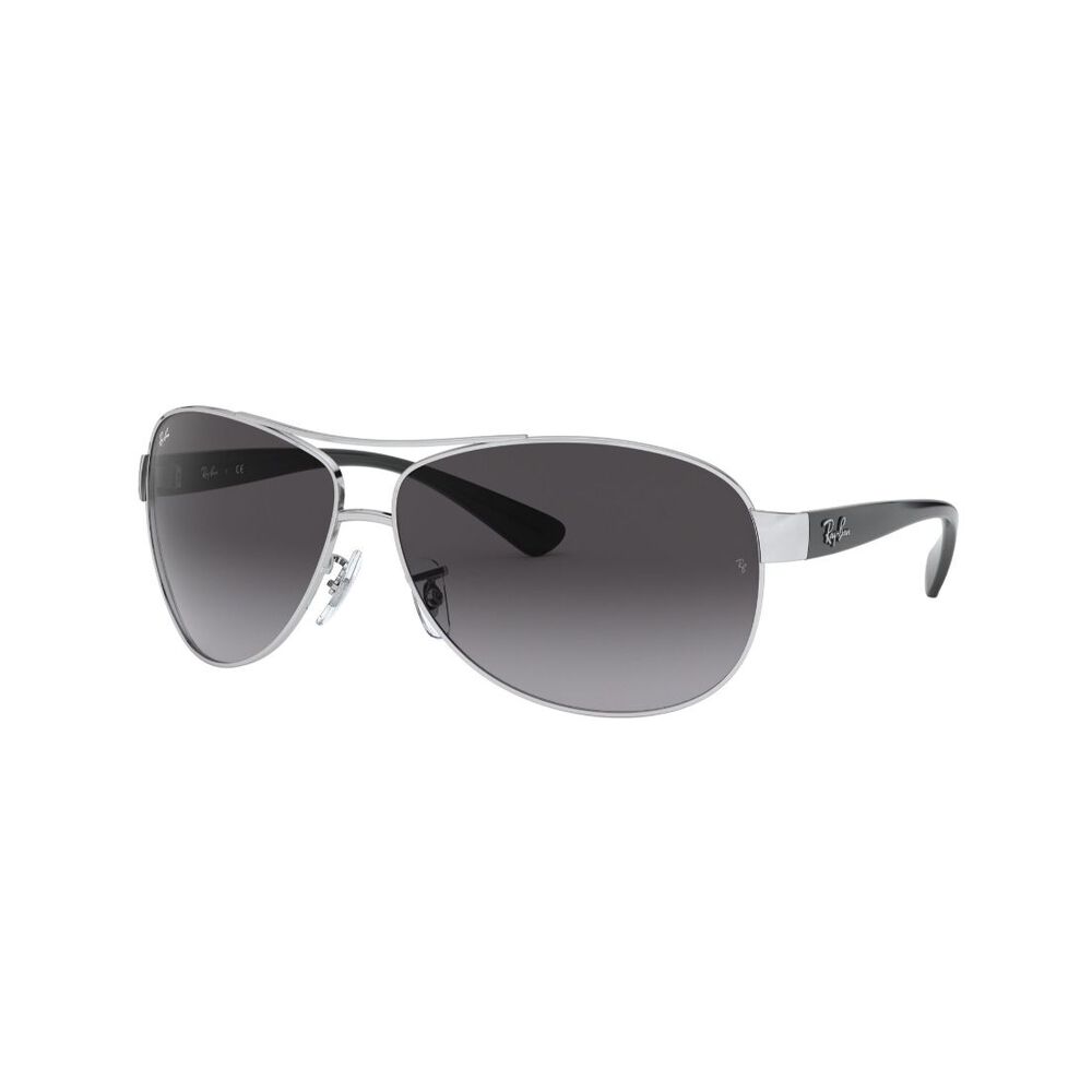 Lentes De Sol Aviator Oversized Silver Grey Ray-ban image number 1.0