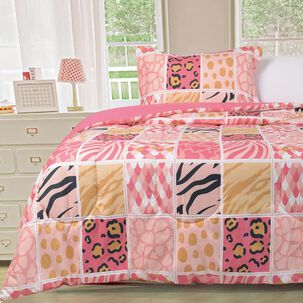 Plumón Casaideal Kids Patchwor 15p / 1.5 Plazas