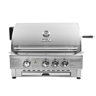 Parrilla Deluxe 3q Gas Licuado + Spiedo Fdv