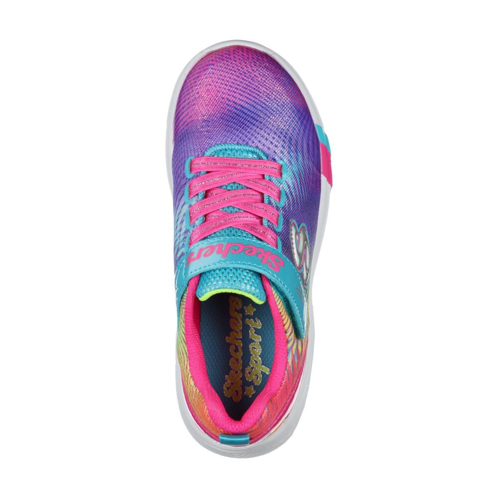 Zapatilla Urbana Niña Skechers Dreamy Lites - Sunny Sprints Multicolor image number 3.0