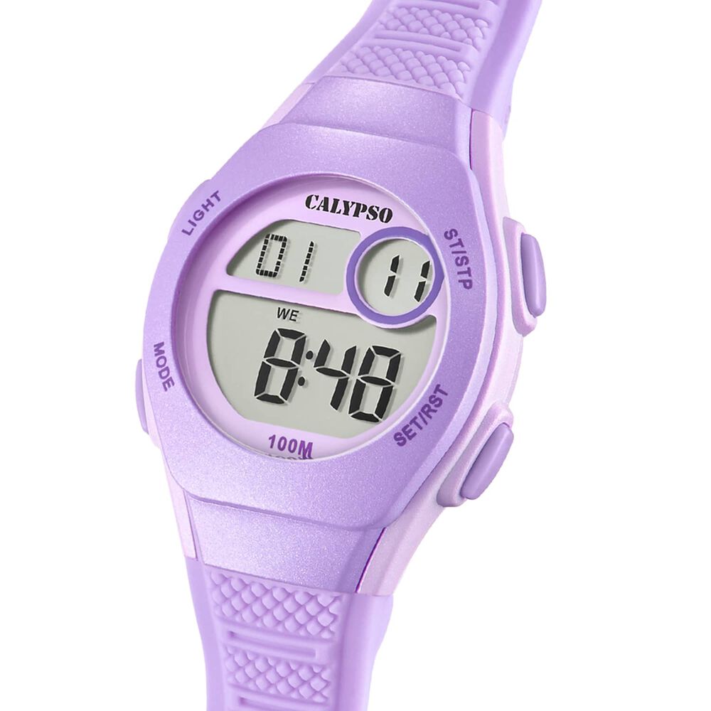 Reloj K5831/4 Calypso Lila Infantil Junior Collection image number 1.0