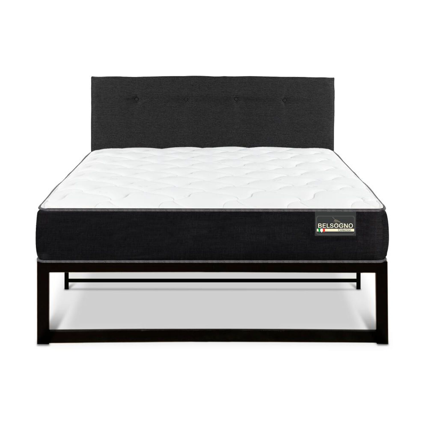 Cama Iron Smart Belsogno Plus / 1.5 Plazas / Base Normal image number 0.0
