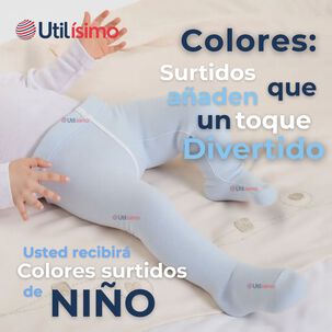 Pack 3 Pantys Algod&oacute;n Primera Capa Surtidos Ballerina Ni&ntilde;o