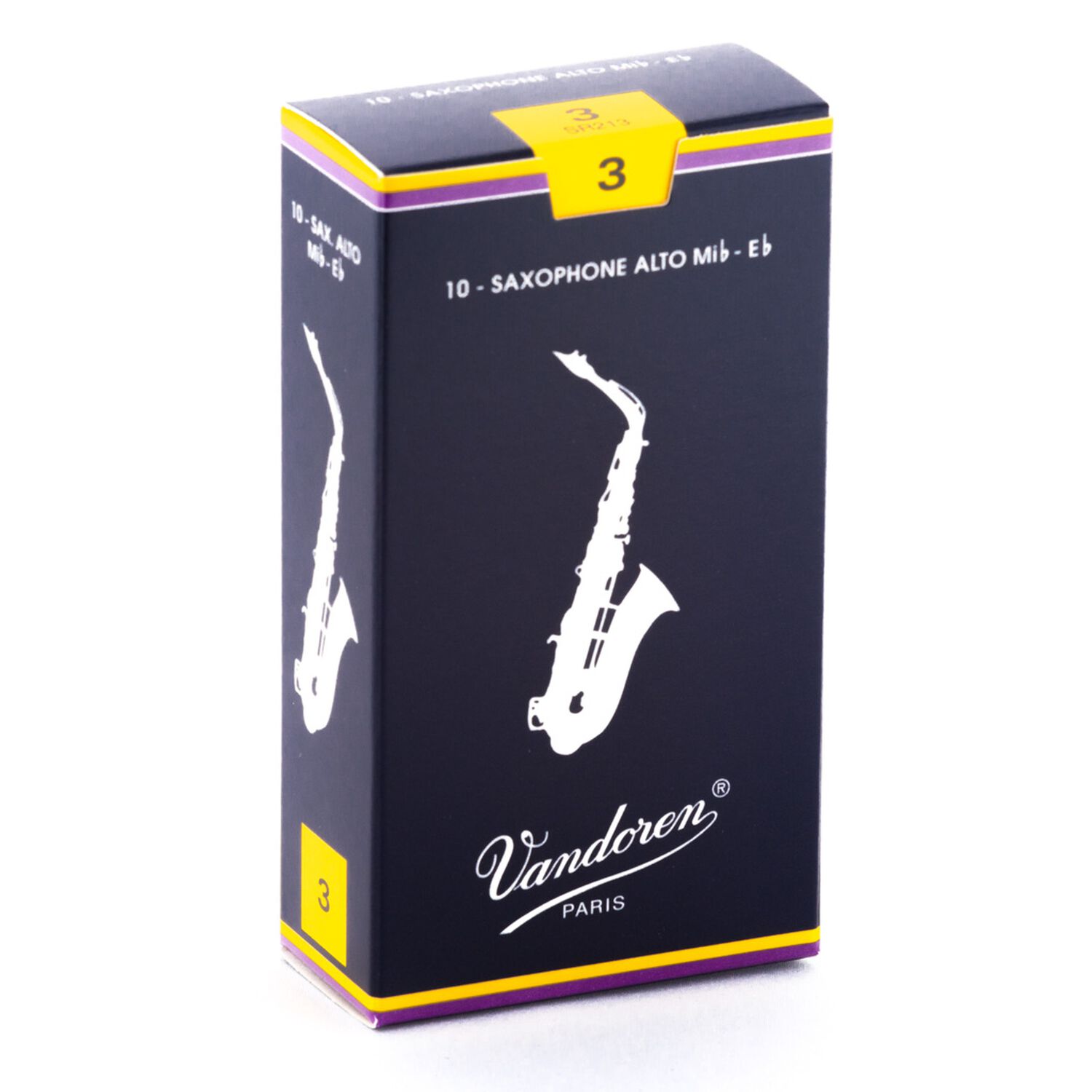 Cajas De Ca&ntilde;as Saxo Alto Tradicional N&ordm;3.0 Sr213 Vandoren image number 0.0