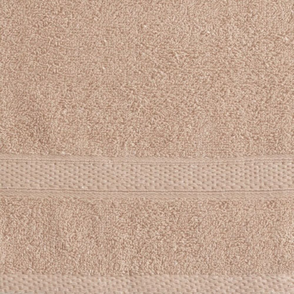 Set 2 Toallas Colorix 380 Grs Caja / Taupe Plumetti image number 2.0