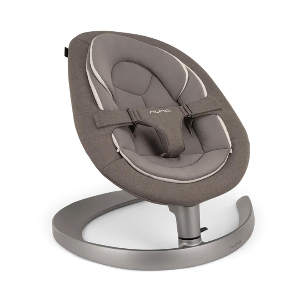 Silla Nido Baby Bouncer Leaf Grow Granite Nuna image number 2.0
