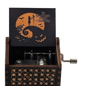 Extra&ntilde;o Mundo De Jack Halloween Caja Musical
