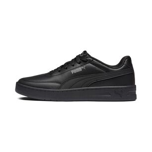 Zapatilla Escolar Unisex Puma Court Classic Clean Negro