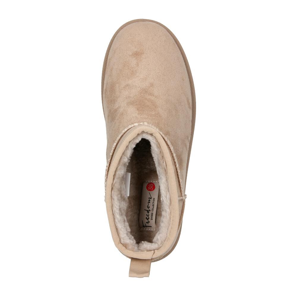 Bota Mujer Freedom Beige image number 4.0