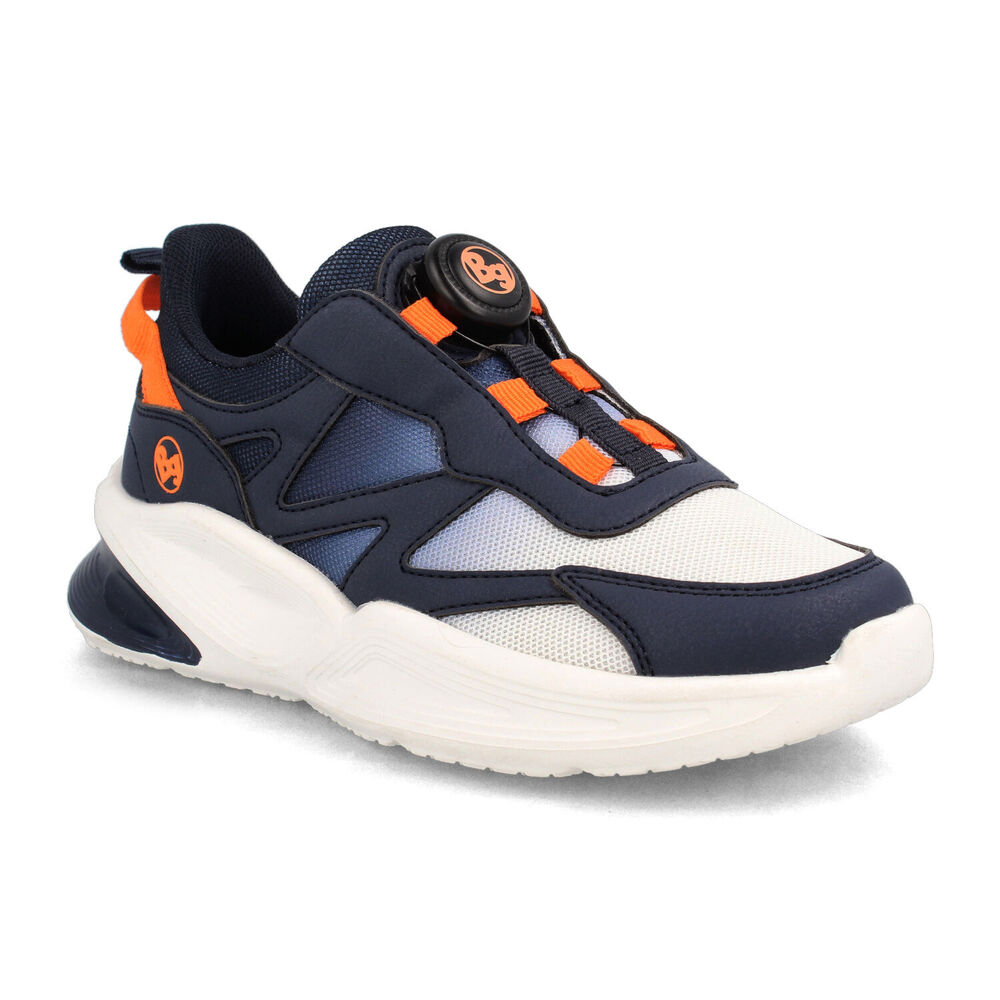 Zapatilla Niño Bubblegummers Dynamic Azul-naranjo image number 1.0