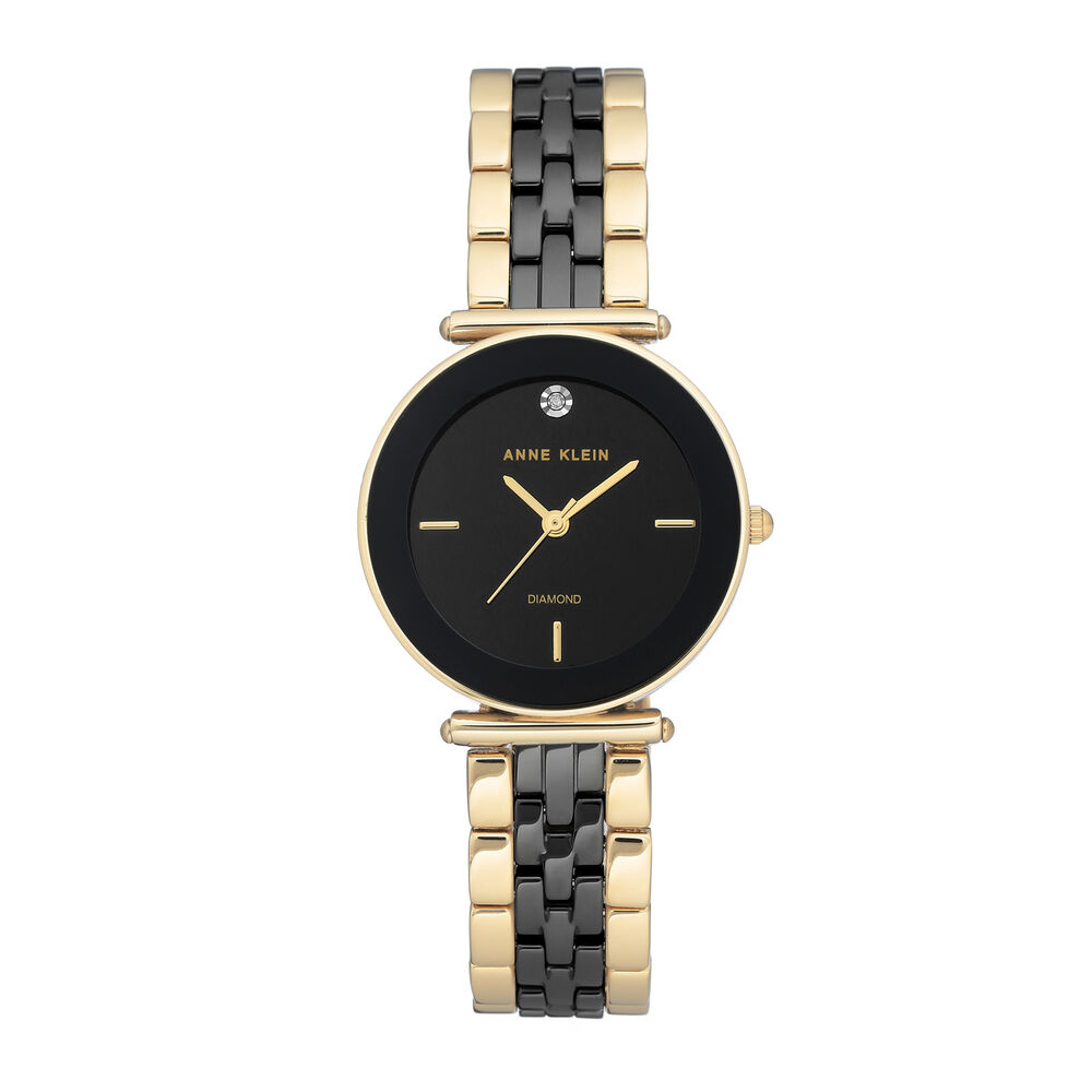 Reloj Negro Anne Klein Mujer Ak/3158bkgb image number 0.0