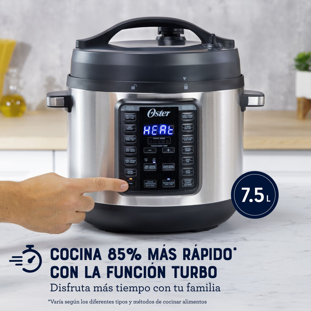 Multiolla Oster Turbo 7.5 Lt 14 Funciones Ckstpcect75df image number 2.0