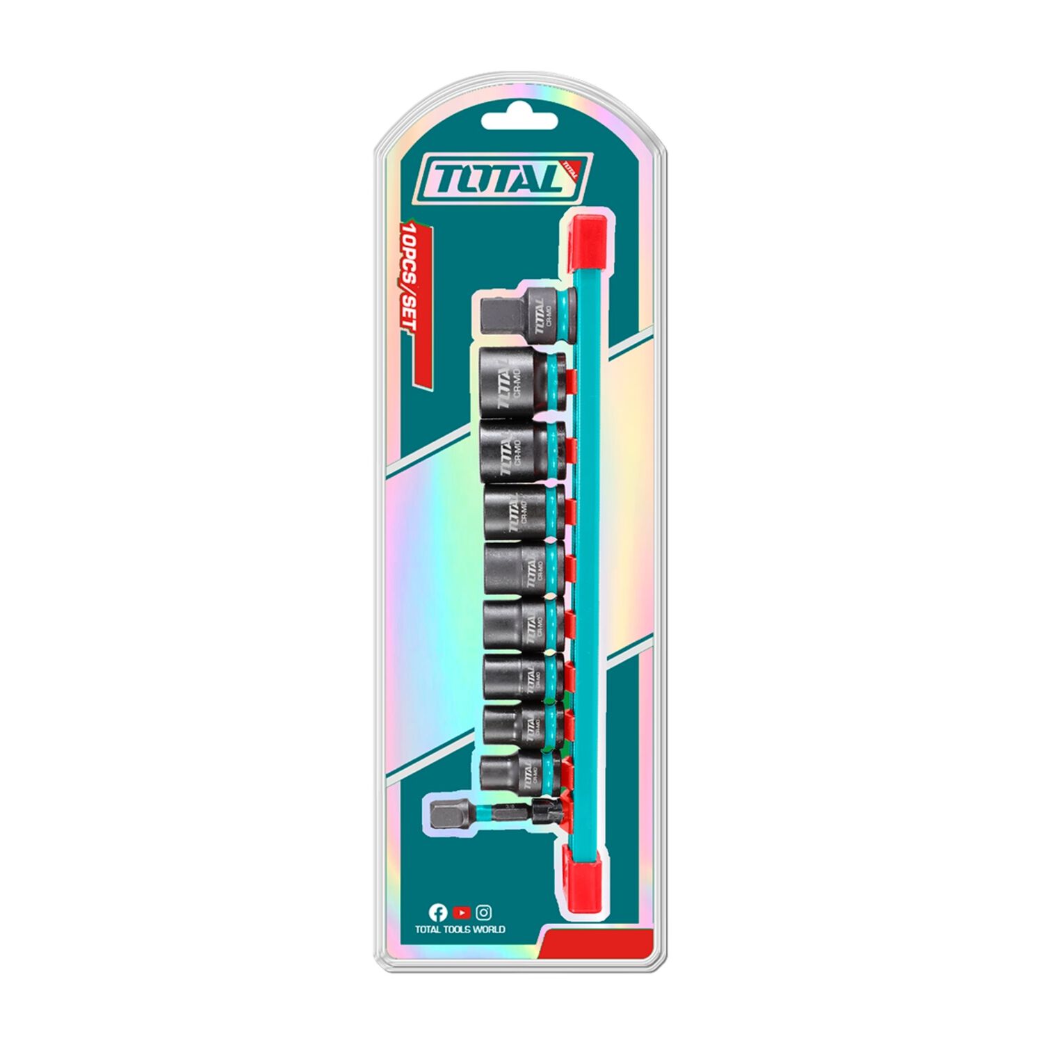 Juego Dados Impacto 10 Piezas 3/8"dr. Total image number 2.0