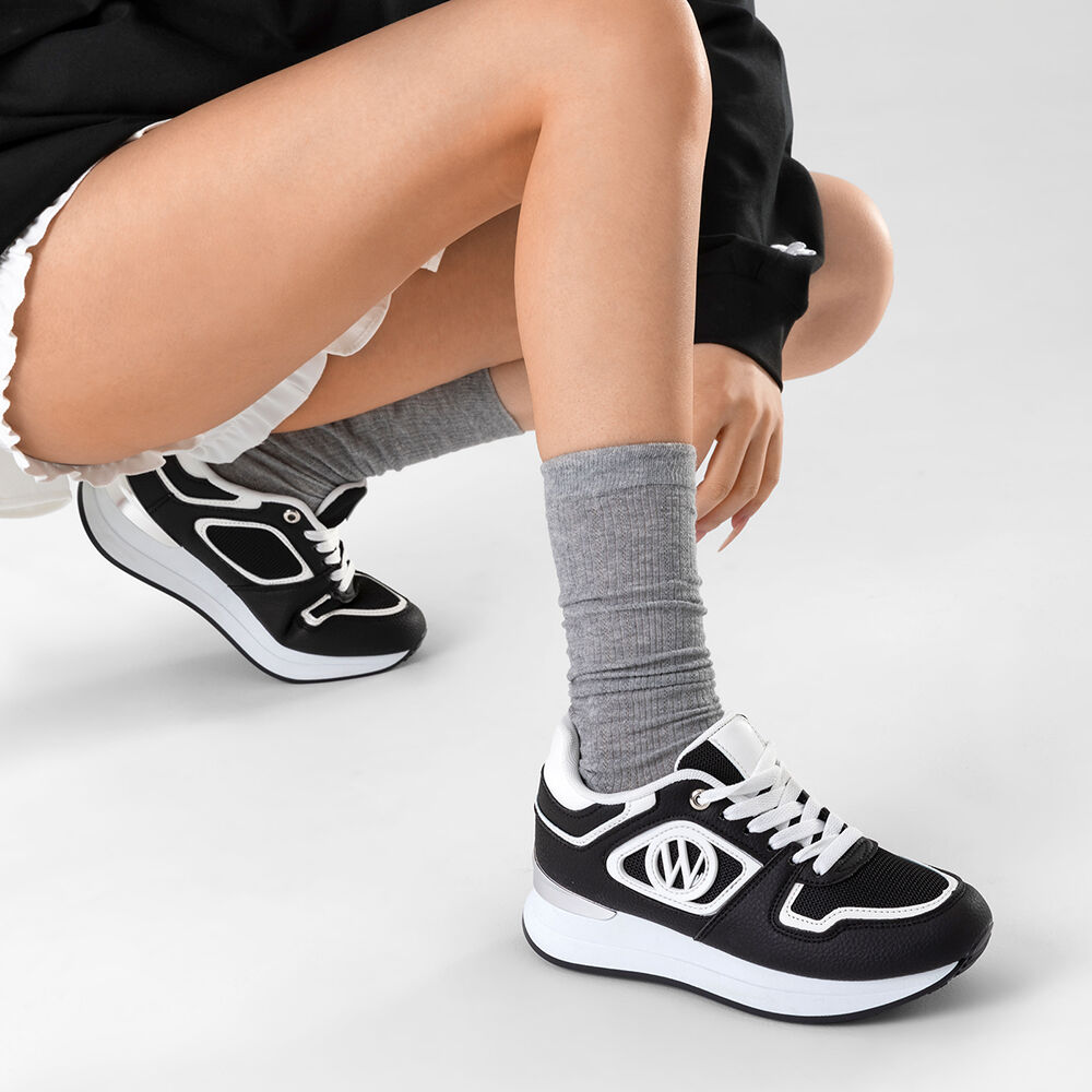 Zapatilla Casual Mujer Deportiva Urbana Vintage Weide Jll50 image number 1.0