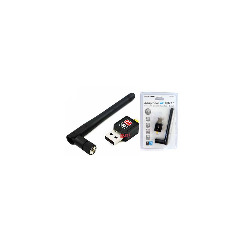 Adaptador Usb Wifi 150mbps Con Antena Desmontable - Ps image number 1.0
