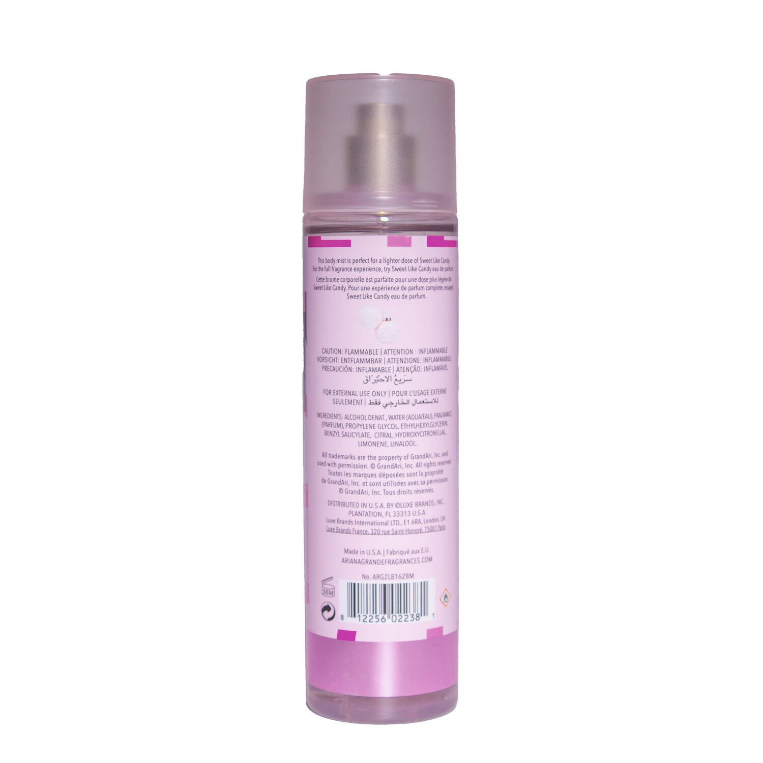 Ariana Grande "sweet Like Candy" Body Mist Mujer 236 Ml image number 1.0