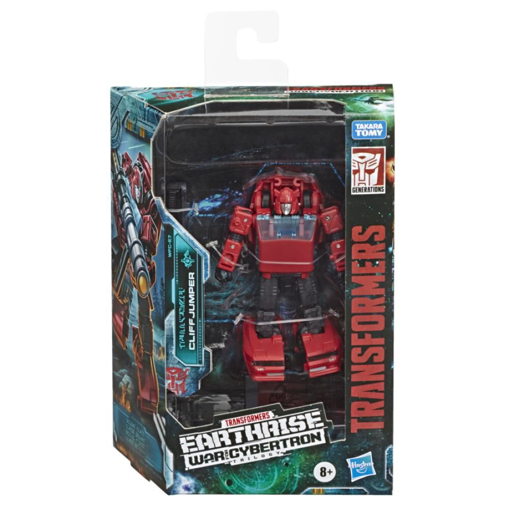 Figura De Accion Transformers Gen Wfc E Deluxe Cliffjumper image number 0.0