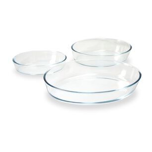 Set De Fuentes Casaideal Ovalada / 3 Piezas