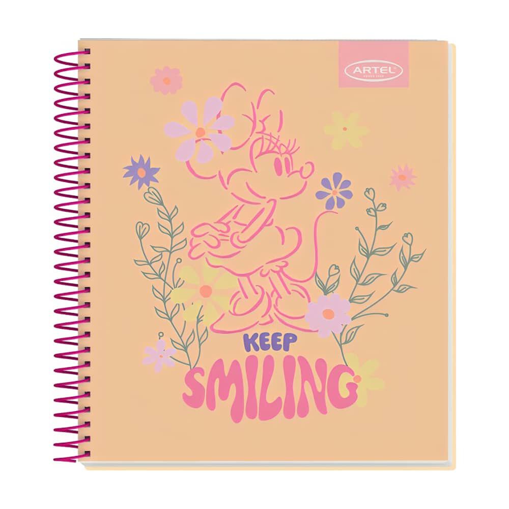 Pack 8pcs Cuadernos Book 120hj Minnie Artel 2962 image number 3.0