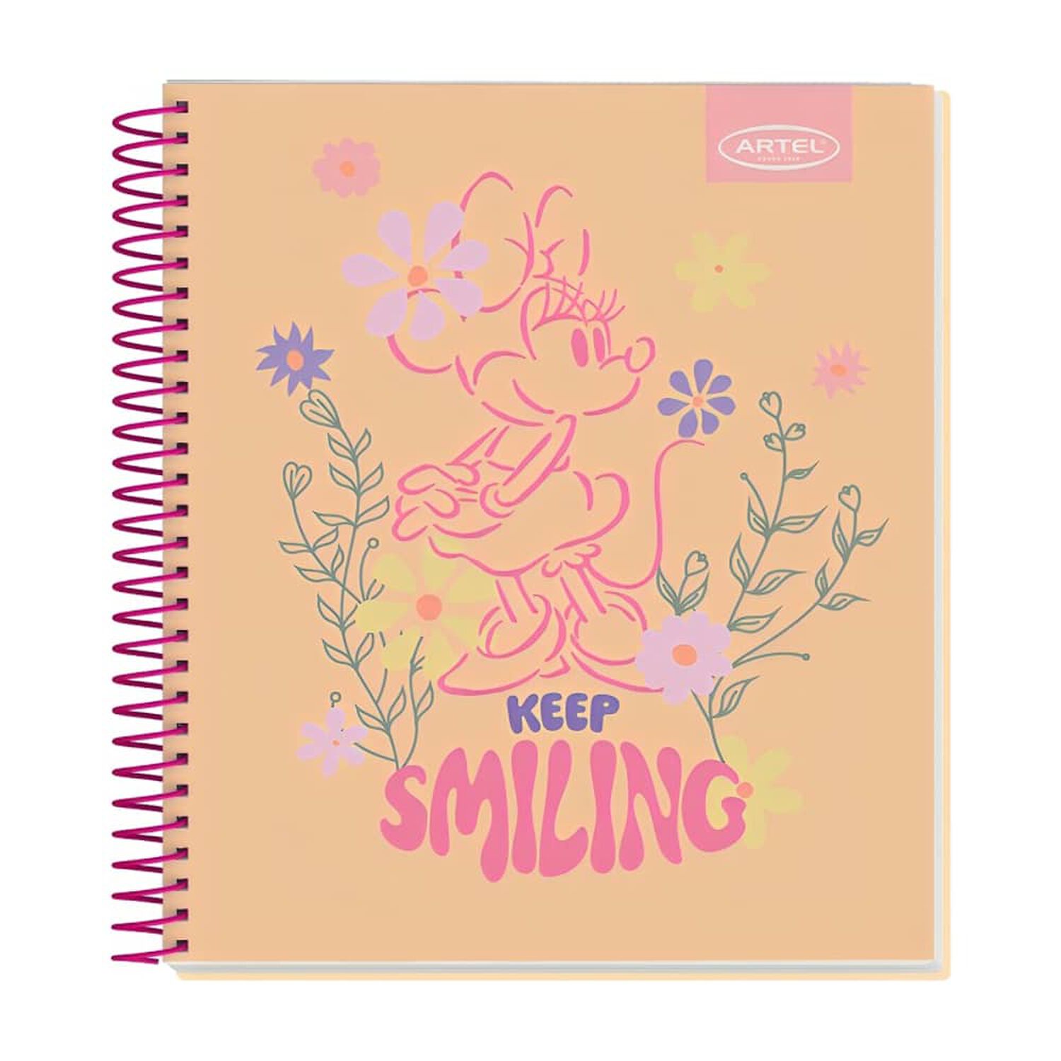 Pack 8pcs Cuadernos Book 120hj Minnie Artel 2962 image number 3.0