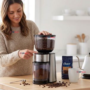 Oster Molinillo De Caf&eacute;, Accesorio, Con 18 Ajustes De Grosor, Incluye Accesorios, Bvstbmh23