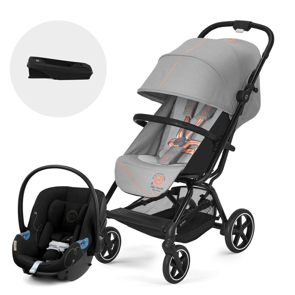 Coche Travel System Eezy S+ (plus) Blk + Aton G + Base image number 0.0