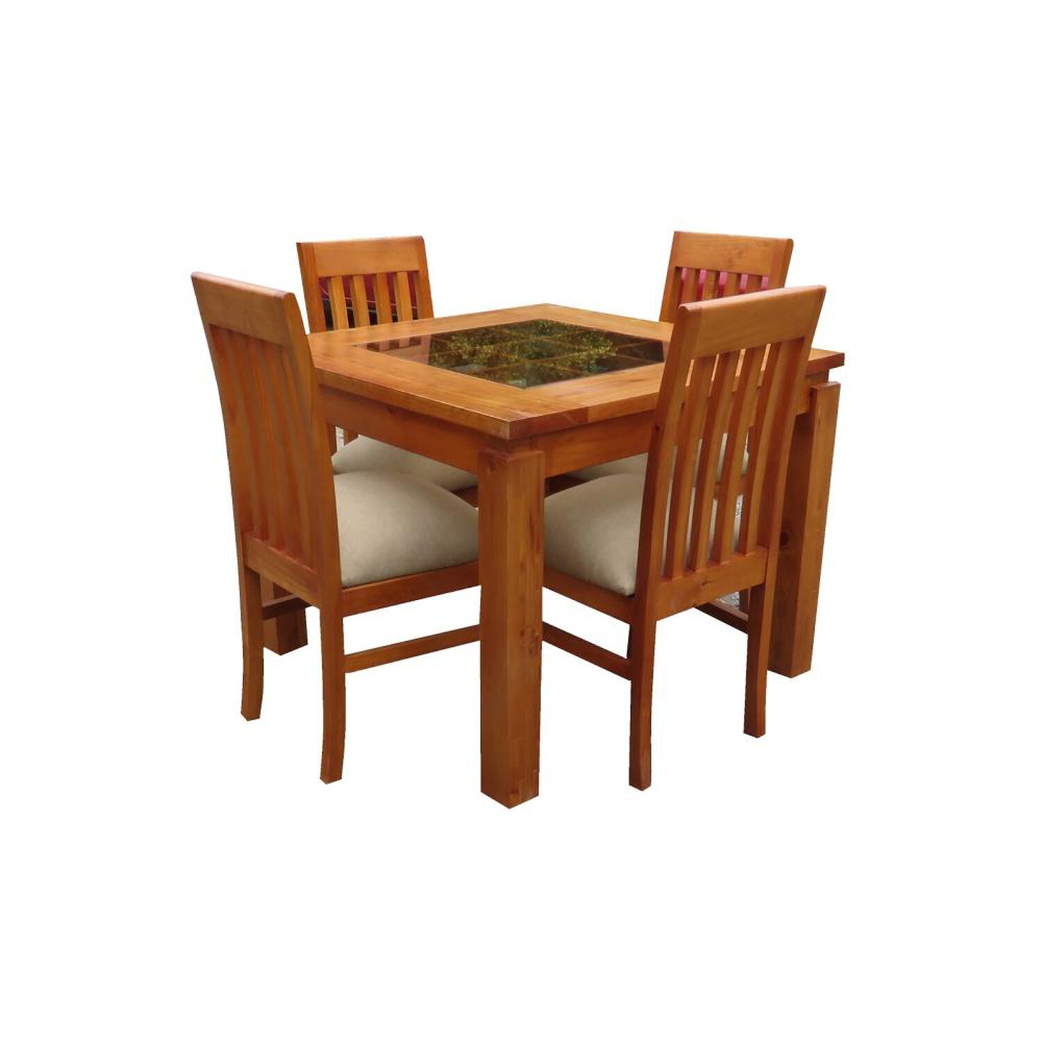 Juego De Comedor Almore Moscu / 4 Sillas image number 0.0