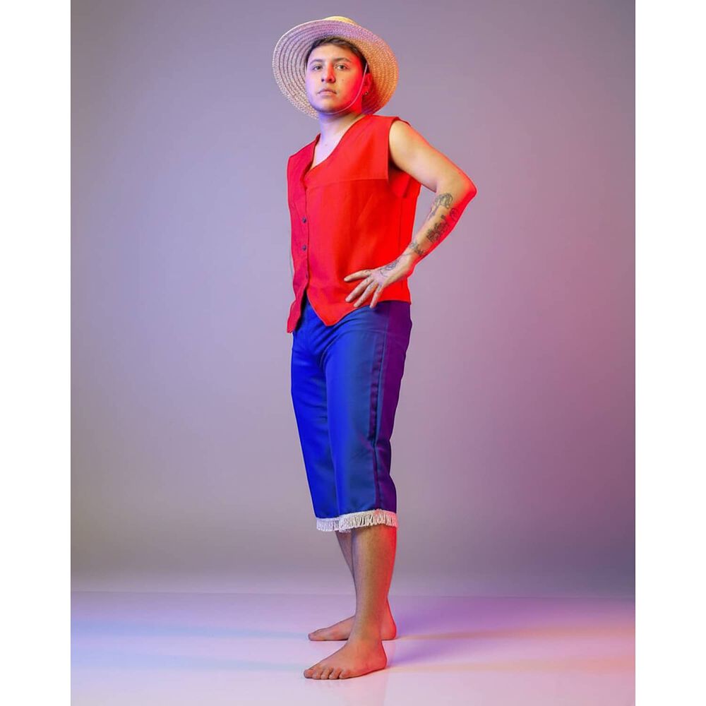 Disfraz Monkey D Luffy + Sombrero Incluido - Disfraz One Piece image number 3.0